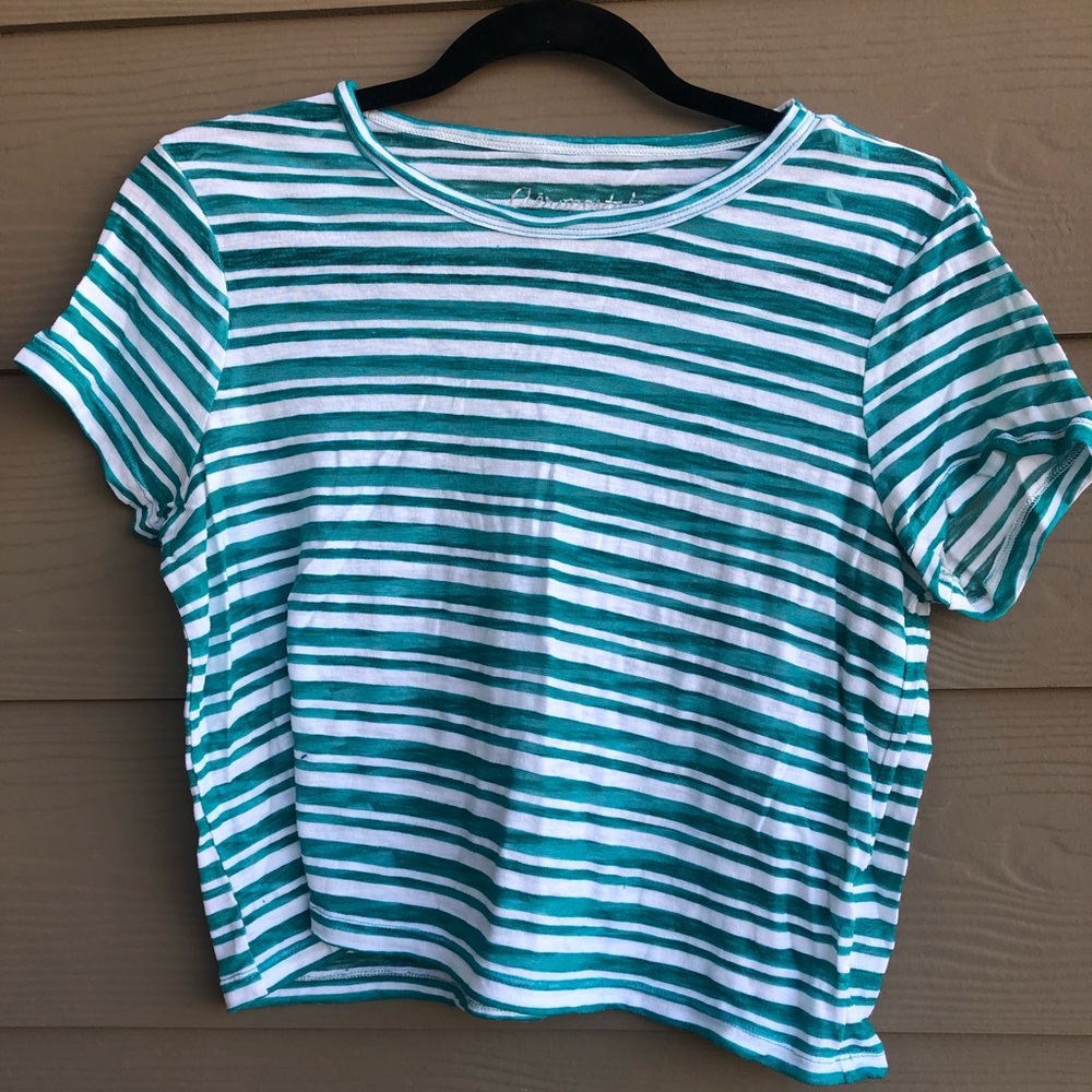 Striped Aeropostale Crop Top